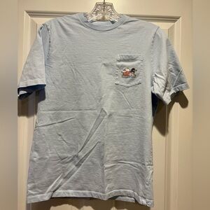 Vineyard Vines Kids Tennis Player Whale Short Sleeve Tee Size Youth XL